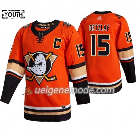 Kinder Eishockey Anaheim Ducks Trikot Ryan Getzlaf 15 Adidas 2019-2020 Orange Authentic